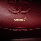 Chanel Shoulder Bag Quilted Lambskin Black Gold — view 5