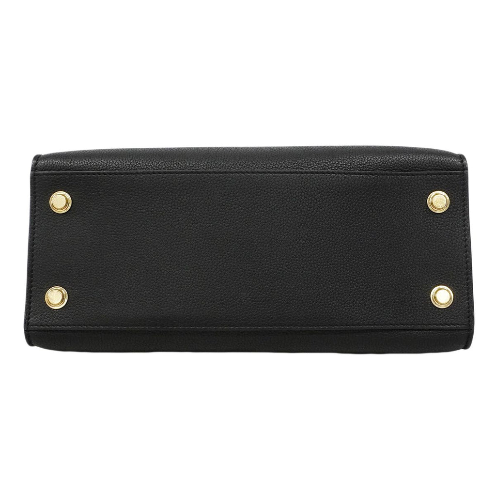 Louis Vuitton Handbag Taurillon City Steamer Mm Noir 2-Way — view 3