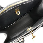 Louis Vuitton Handbag Taurillon City Steamer Mm Noir 2-Way — view 4