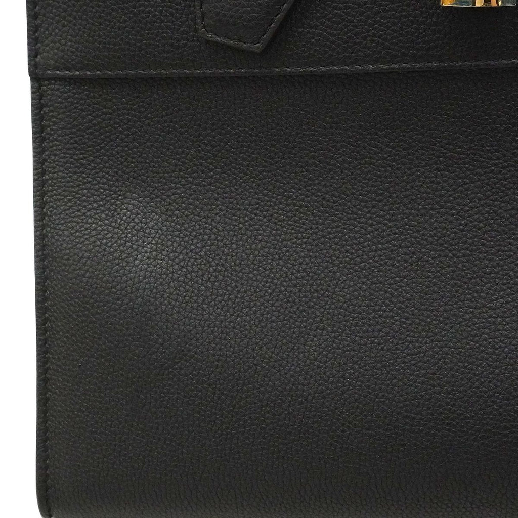 Louis Vuitton Handbag Taurillon City Steamer Mm Noir 2-Way — view 7