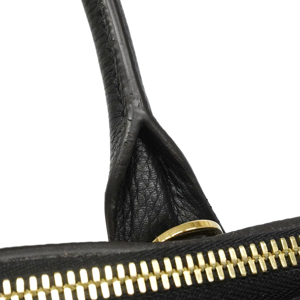 Louis Vuitton Handbag Taurillon City Steamer Mm Noir 2-Way — view 9
