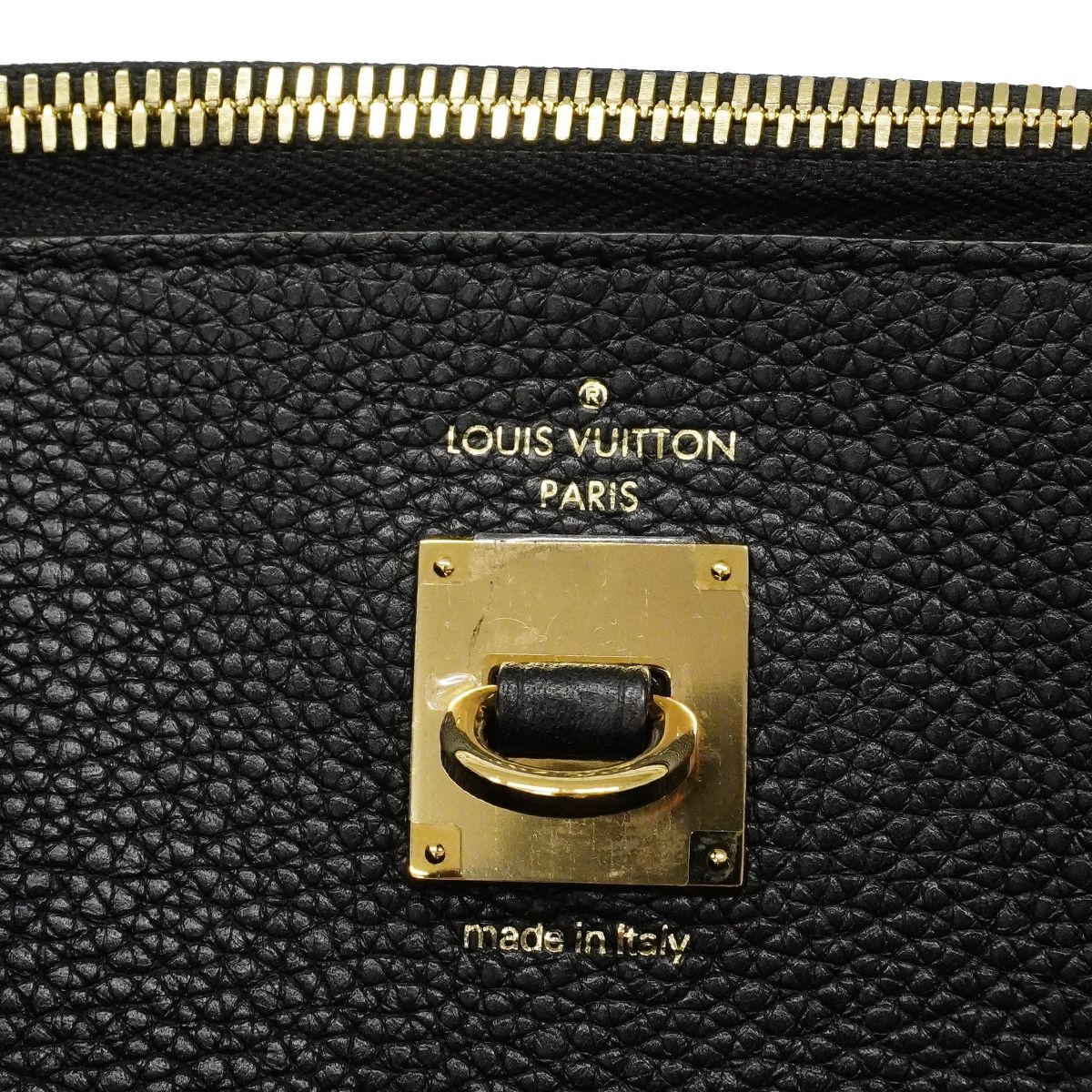 Louis Vuitton Handbag Taurillon City Steamer Mm Noir 2-Way — view 5