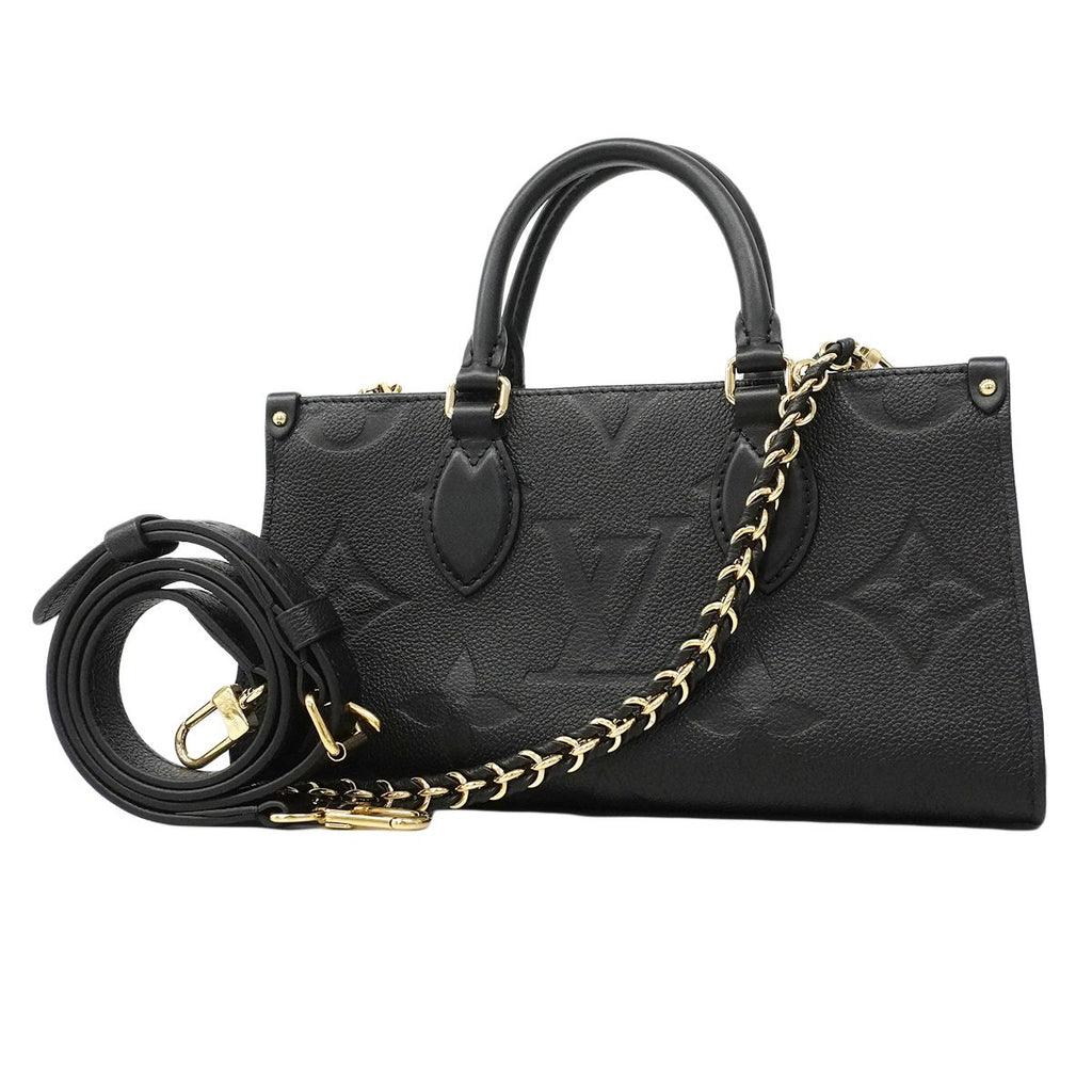 Louis Vuitton Handbag Monogram Empreinte On The Go East West Noir 2-Way
