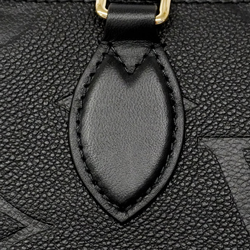 Louis Vuitton Handbag Monogram Empreinte On The Go East West Noir 2-Way — view 8