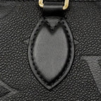 Louis Vuitton Handbag Monogram Empreinte On The Go East West Noir 2-Way — view 8