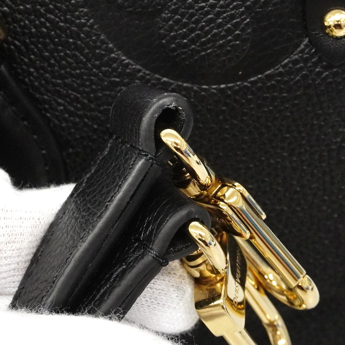 Louis Vuitton Handbag Monogram Empreinte On The Go East West Noir 2-Way — view 9