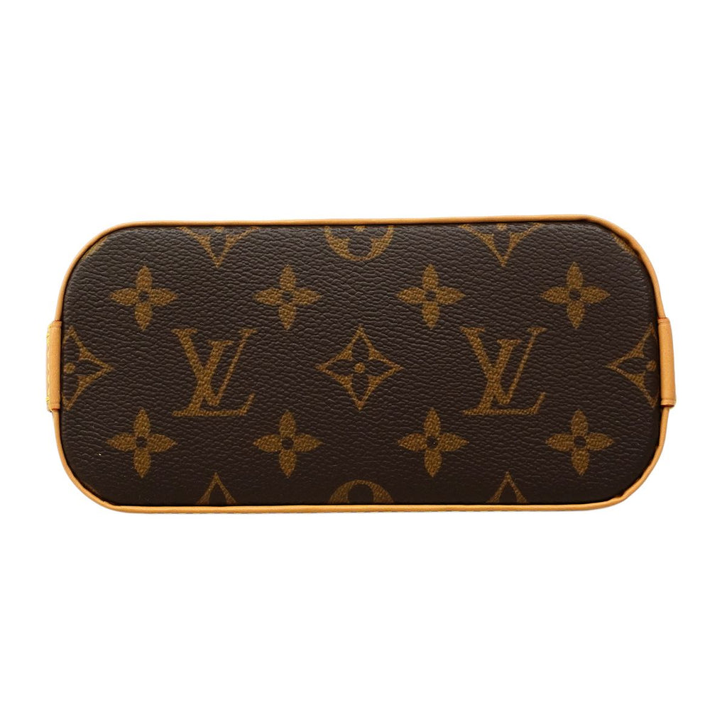 Louis Vuitton Handbag Monogram Nano Alma Brown 2-Way — view 3