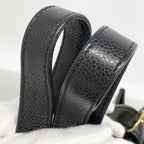 Chanel Handbag Caviar Leather Black Gold — view 8