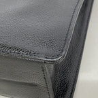 Chanel Handbag Caviar Leather Black Gold — view 6