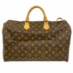 Louis Vuitton Handbag Monogram Speedy 40 Brown