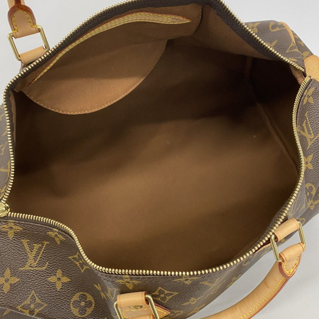 Louis Vuitton Handbag Monogram Speedy 40 Brown — view 4