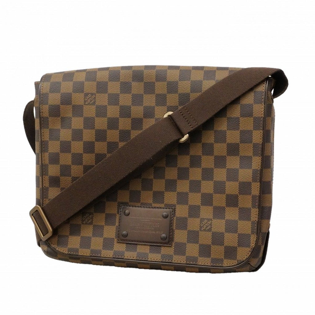 Louis Vuitton Shoulder Bag Damier Brooklyn MM Ebene