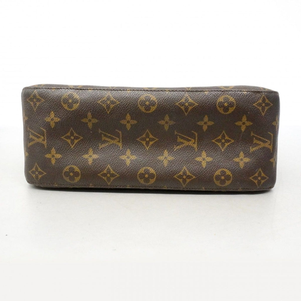 Louis Vuitton Shoulder Bag Monogram Looping GM Brown — view 3