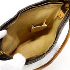 Louis Vuitton Shoulder Bag Monogram Looping GM Brown — view 4