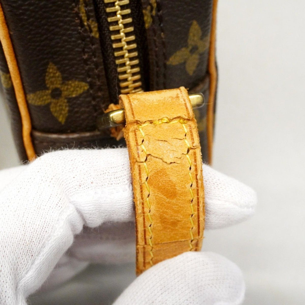 Louis Vuitton Shoulder Bag Monogram Pochette Cite Brown — view 7