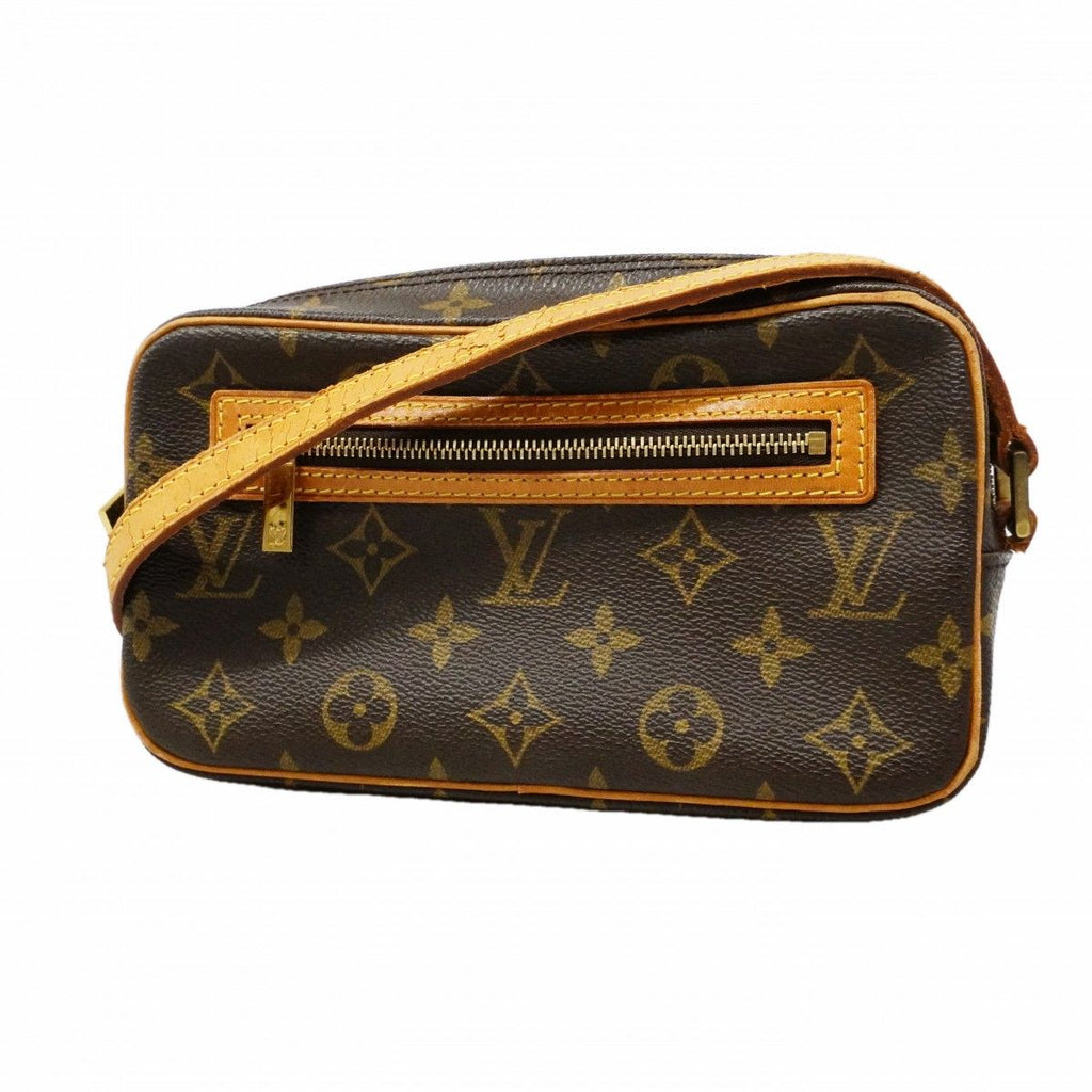 Louis Vuitton Shoulder Bag Monogram Pochette Cite Brown