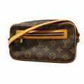 Louis Vuitton Shoulder Bag Monogram Pochette Cite Brown