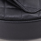 Chanel Mini Bag Quilted Caviar Leather Black — view 4