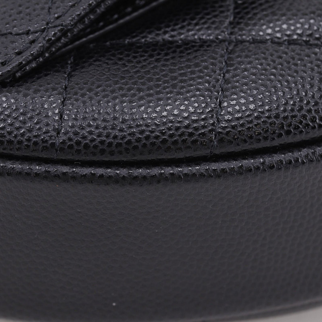 Chanel Mini Bag Quilted Caviar Leather Black — view 5