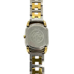 Hermes Vintage Rallye Logo Stainless Quartz Wrist Watch Silver Gold — view 5