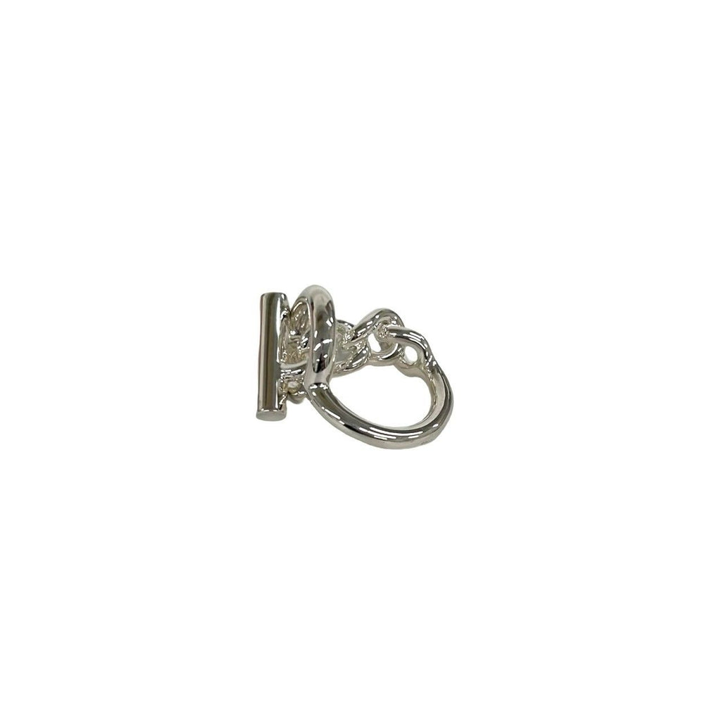 Hermes Croisette Ring 925 Sterling Silver