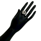 Hermes Croisette Ring 925 Sterling Silver