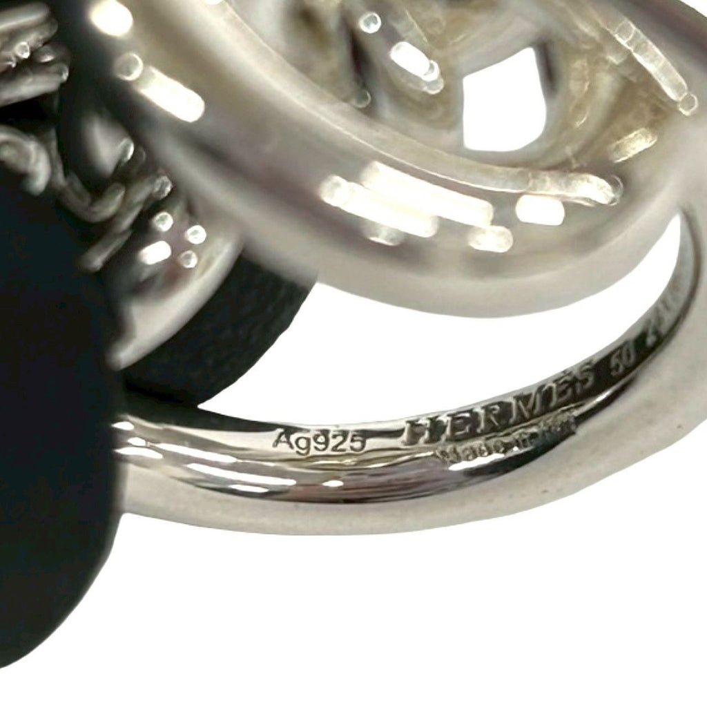 Hermes Croisette Ring 925 Sterling Silver