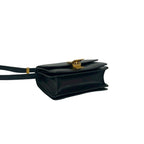 Celine Classic Box Leather Mini Shoulder Bag Pochette Crossbody Black — view 7