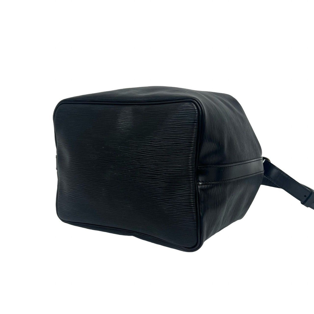 Louis Vuitton Petit Noe Epi Leather Drawstring Shoulder Bag Tote Noir — view 8
