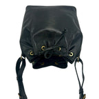 Louis Vuitton Petit Noe Epi Leather Drawstring Shoulder Bag Tote Noir — view 4