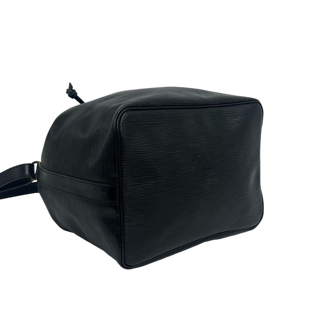 Louis Vuitton Petit Noe Epi Leather Drawstring Shoulder Bag Tote Noir — view 7
