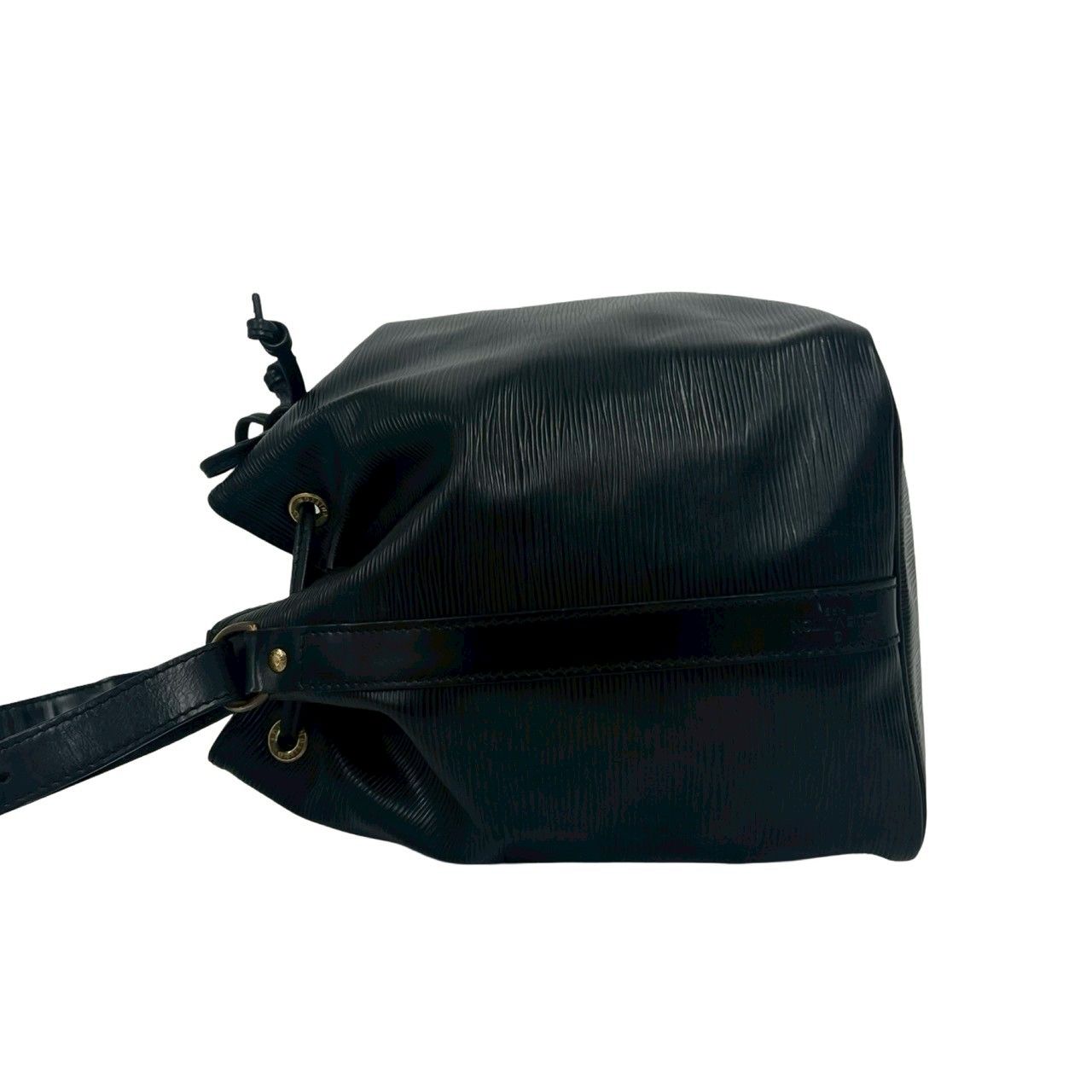 Louis Vuitton Petit Noe Epi Leather Drawstring Shoulder Bag Tote Noir — view 5