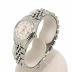Rolex Datejust Number Roulette Watch Pink Shell 18k White Gold Automatic Winding — view 2