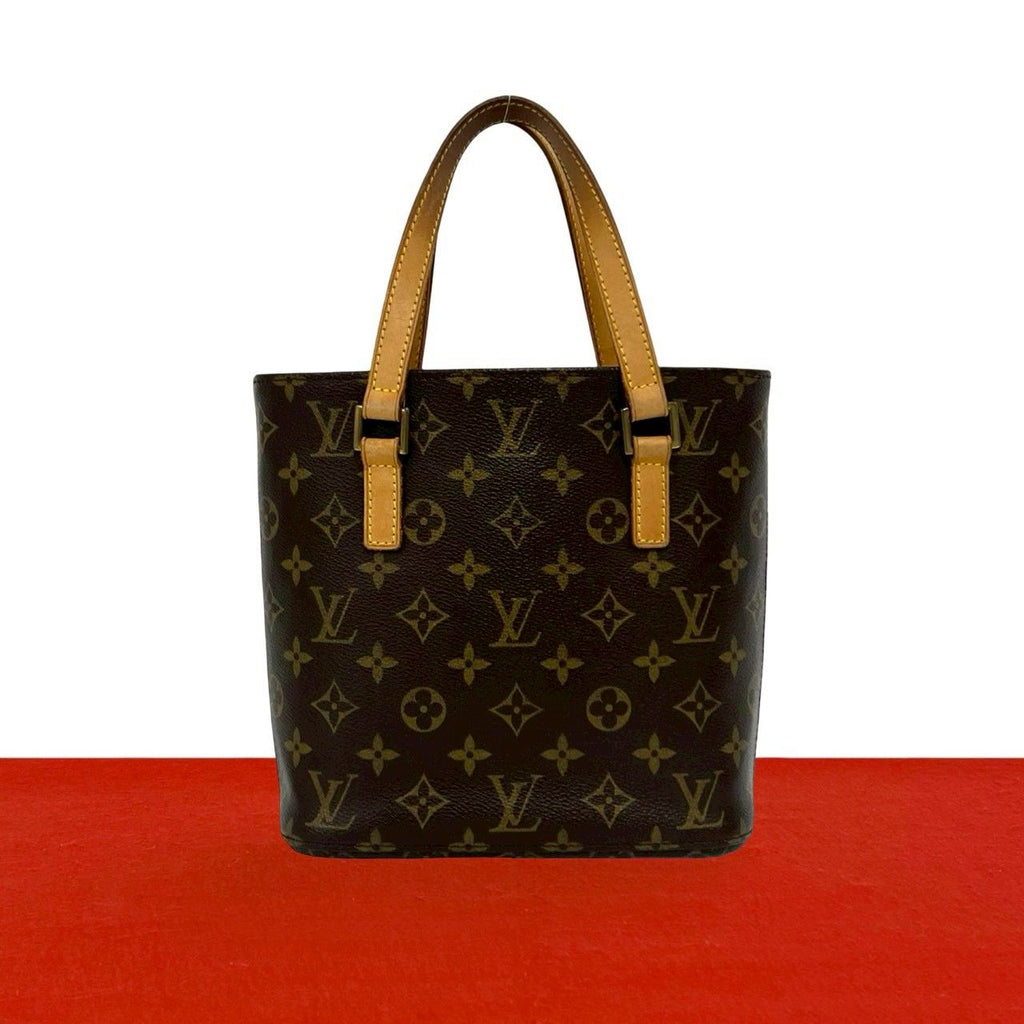 Louis Vuitton Vavin PM Monogram Leather Handbag Mini Tote Brown