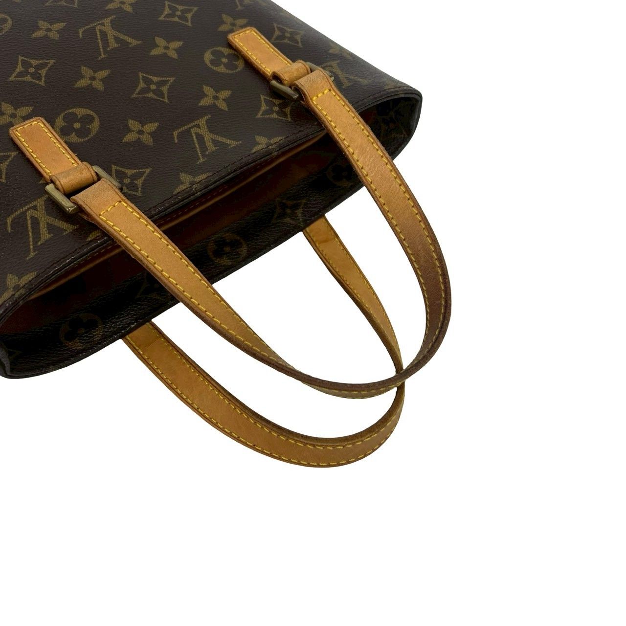 Louis Vuitton Vavin PM Monogram Leather Handbag Mini Tote Brown — view 4