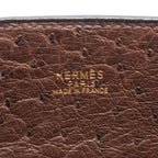 Hermes Handbag White Bus PM Ebene — view 4