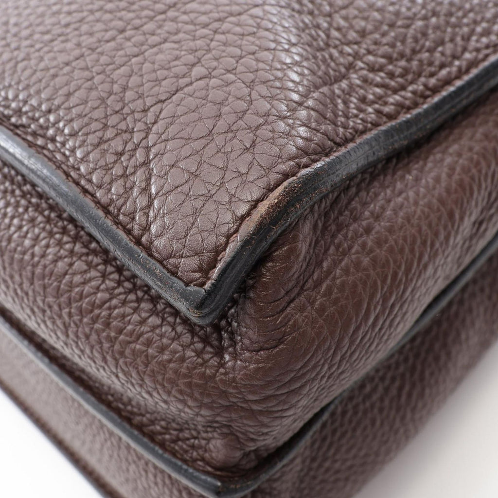 Hermes Business Bag Sac a Depeches 41 Chocolat Leather — view 9