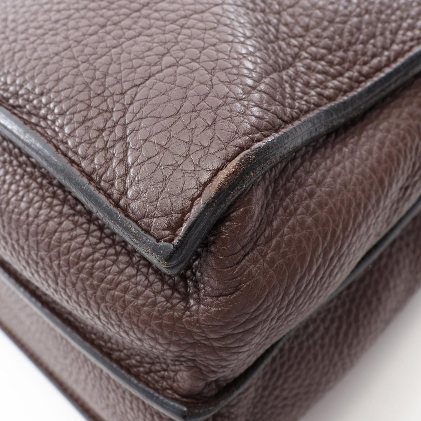 Hermes Business Bag Sac a Depeches 41 Chocolat Leather — view 9