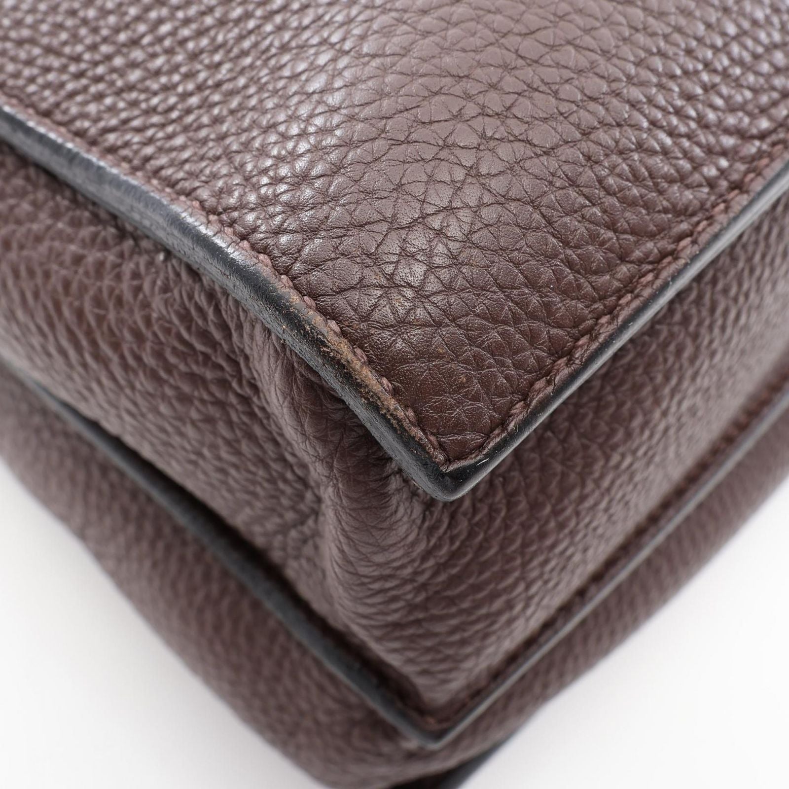 Hermes Business Bag Sac a Depeches 41 Chocolat Leather — view 7