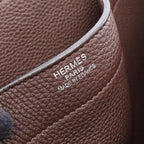 Hermes Business Bag Sac a Depeches 41 Chocolat Leather — view 4