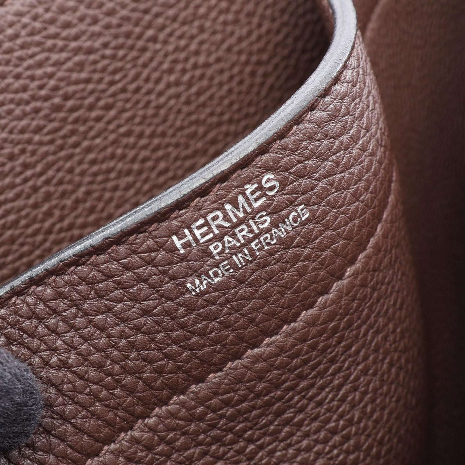 Hermes Business Bag Sac a Depeches 41 Chocolat Leather — view 4