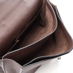 Hermes Business Bag Sac a Depeches 41 Chocolat Leather — view 3