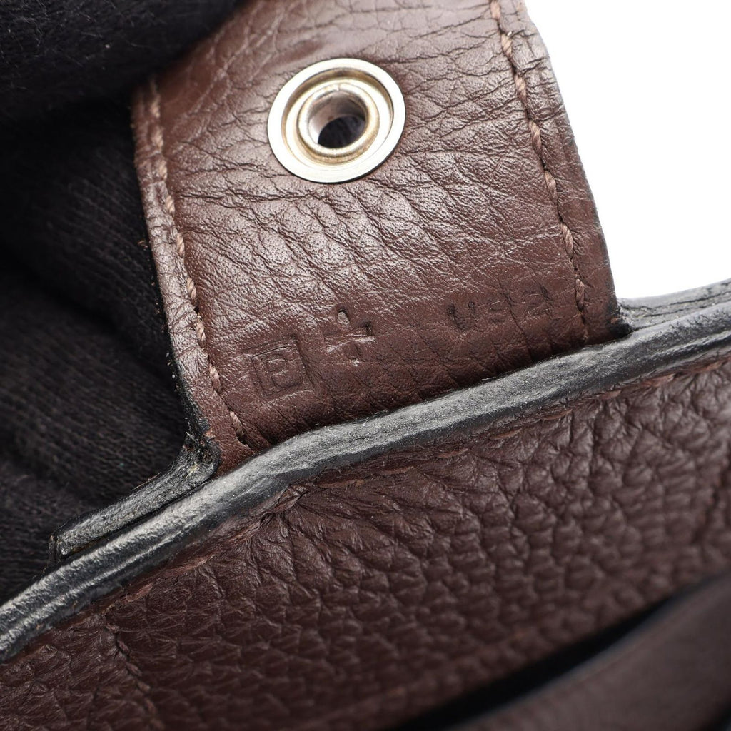 Hermes Business Bag Sac a Depeches 41 Chocolat Leather — view 5