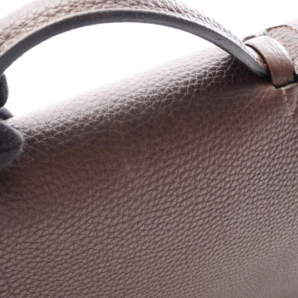 Hermes Business Bag Sac a Depeches 41 Chocolat Leather — view 6