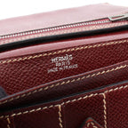 Hermes Bifold Wallet Bearn Classic Rouge Ash Leather — view 5