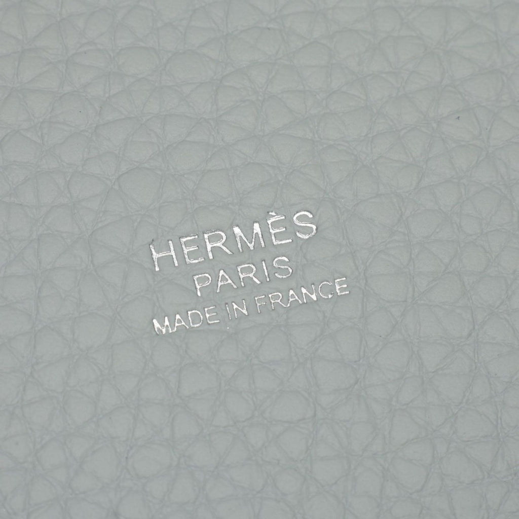 Hermes Handbag Picotin Lock PM Blue Pale Leather — view 4