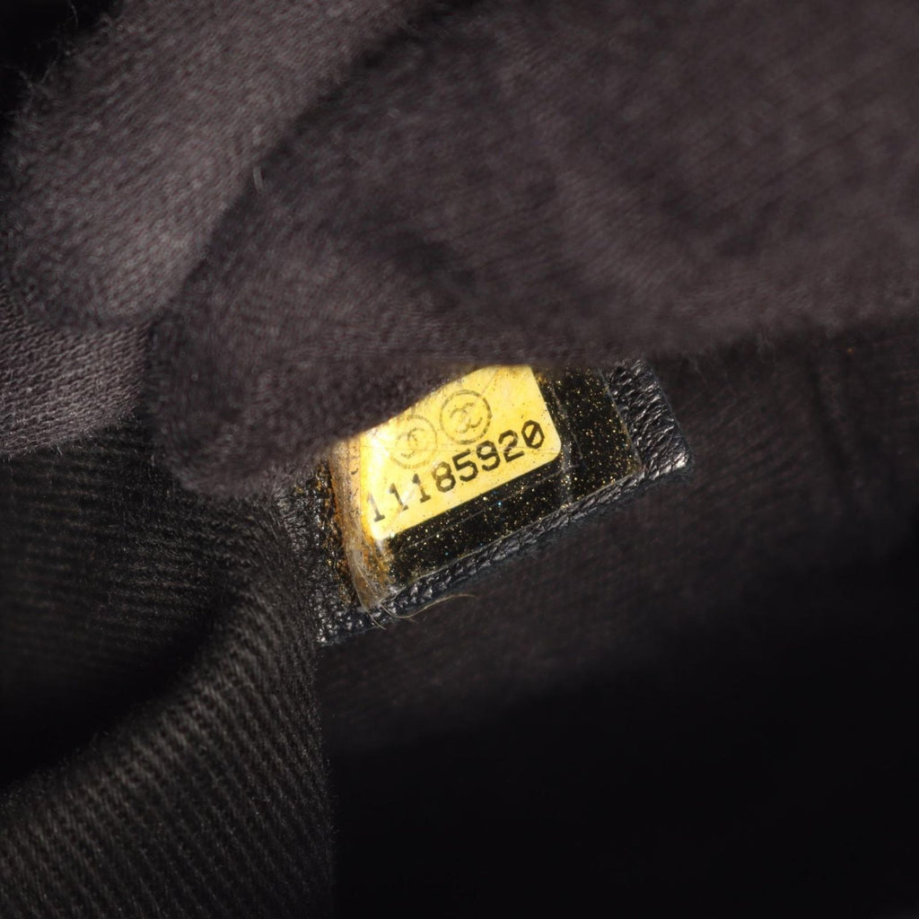 Chanel Tote Paris New York Line Black Nylon Leather New — view 5