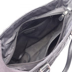 Chanel Tote Paris New York Line Black Nylon Leather New — view 3