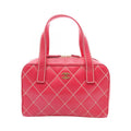 Chanel Handbag Wild Stitch Magenta Leather