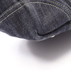 Chanel Handbag Spark Ring Denim CC Logo Indigo Blue — view 9